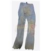 Image 2 : Underworld: Evolution (2006) - Peasant's Bloody Light Blue Denim Drawstring Pants