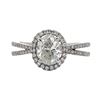 Image 1 : 1.30 ctw Diamond Ring - 14K White Gold