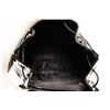 Image 5 : Gucci Black Patent Leather Bamboo Backpack