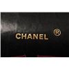Image 8 : Chanel Black Leather Chain Double Flap Shoulder Bag