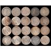 Image 1 : (20) Morgan & Peace US Silver Dollars