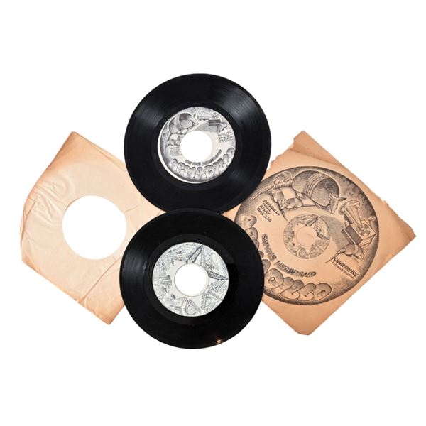 2 Shiva's Headband on Armadillo Records 45s