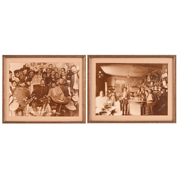 Pancho Villa Casasola Print & Mexico Cantina Photo