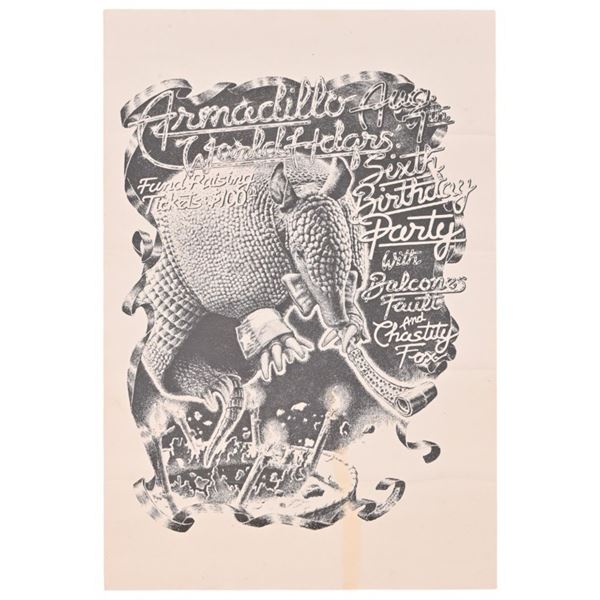 AWHQ 6th Birthday Poster By Sam Yeates c.1976