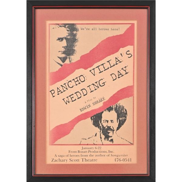 "Pancho Villa's Wedding Day" Bud Shrake Poster