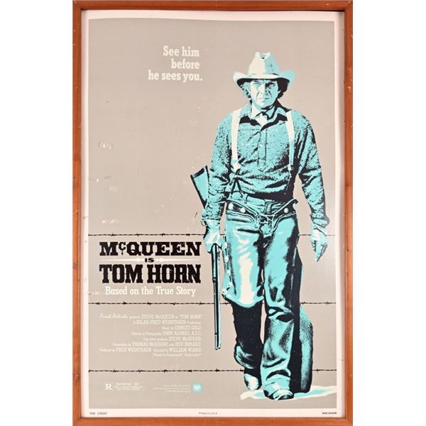 Tom Horn Framed Movie Poster