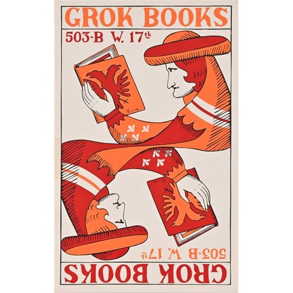 Grok Books Austin Texas Poster by Robert Burns