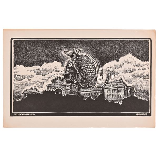 Jim Franklin "Cross Breeding" Poster c.1969