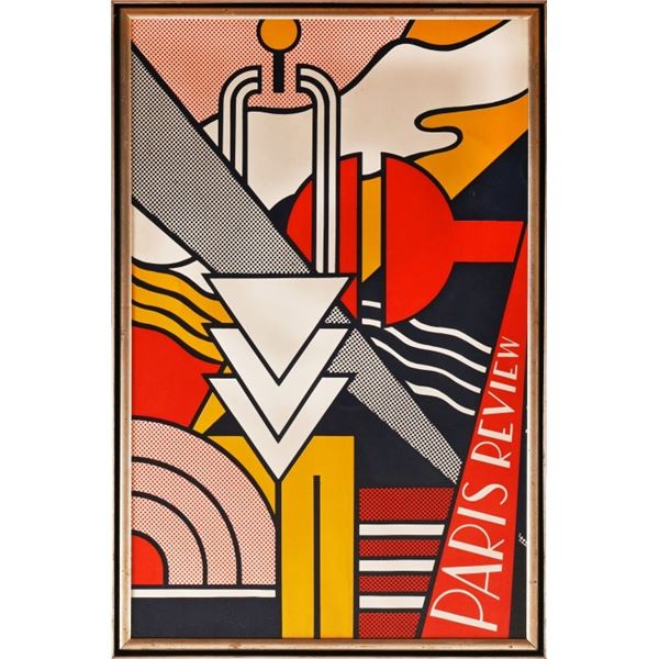 Roy Lichtenstein 1966 Paris Review Poster