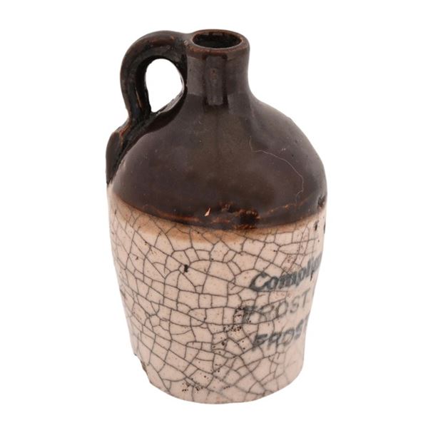 Frost Texas Grocery Co. Pottery Mini Jug