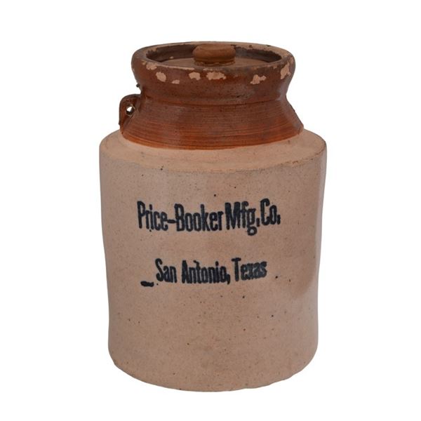 Richter, Price-Booker Mfg San Antonio Lidded Jar