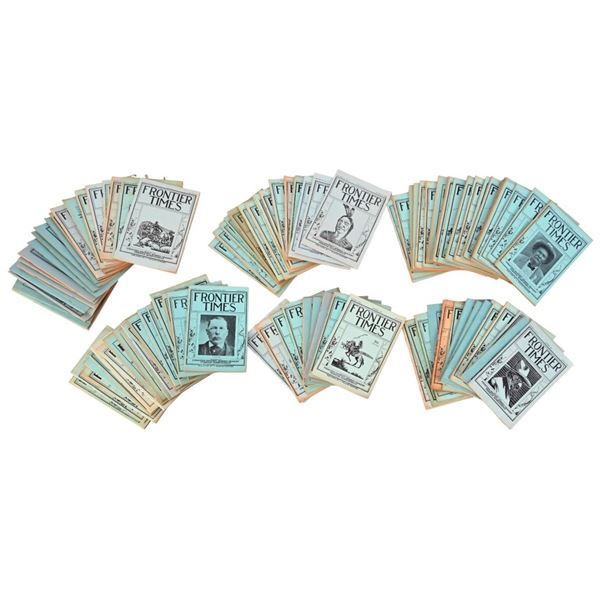 Large Collection Of Frontier Times Magazine