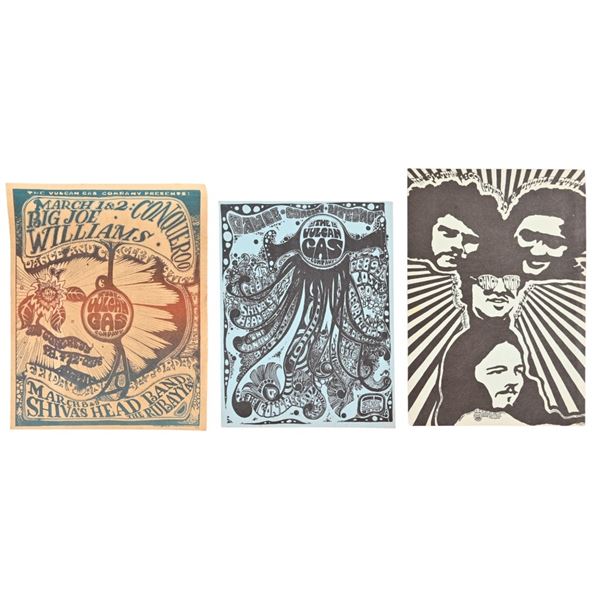 Collection of (3) Vulcan Gas Company Handbills