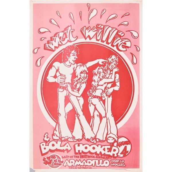 AWHQ Wet Willie & Bola Hooker Poster by Priest