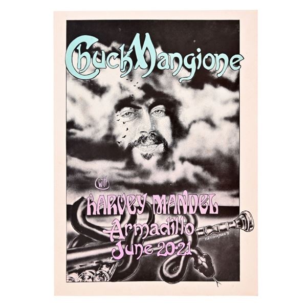AWHQ Chuck Mangione Poster by Ken Featherston 1975