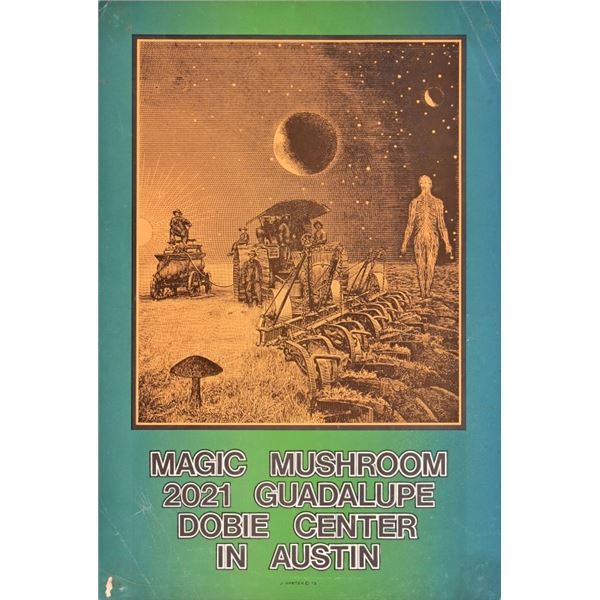 Magic Mushroom Poster by J. Harter