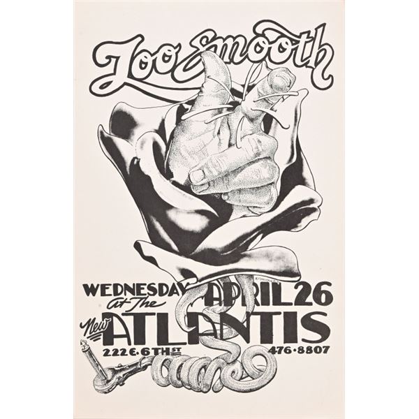 AWHQ Too Smooth Poster by Ken Featherston 1975