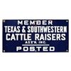 Image 1 : Texas Cattle Raisers Porcelain Sign