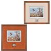 Image 1 : Two David Maass 1990 Texas Quail Stamp Prints