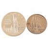 Image 2 : (2) Statue of Liberty Commemorative Coin Sets