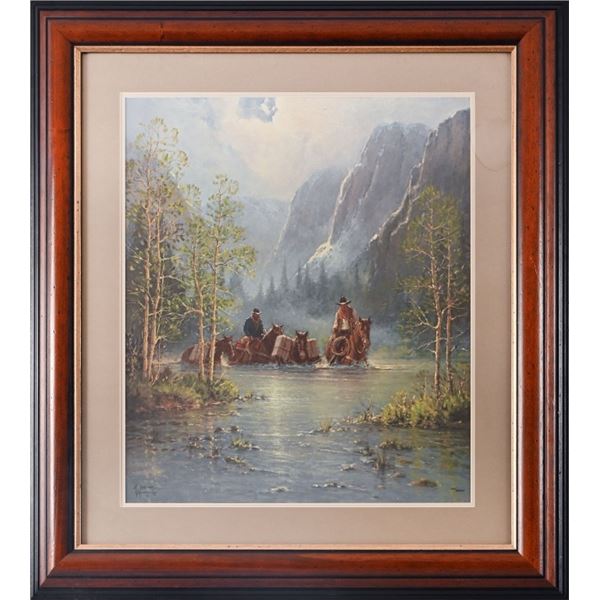 G. Harvey "Across Quiet Waters" Print