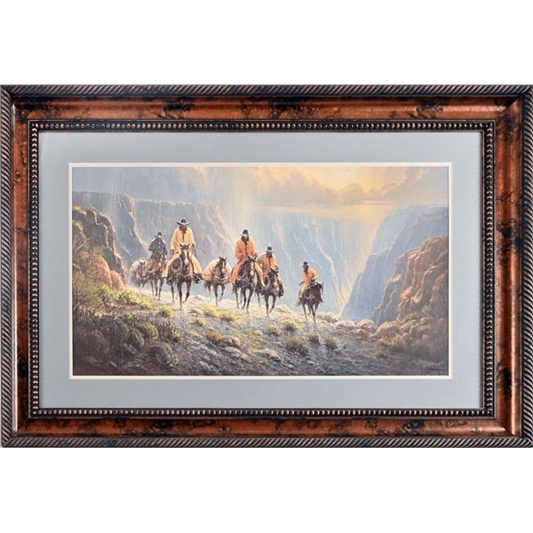G. Harvey "Men Of The American West" Print
