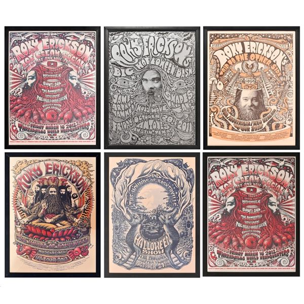 6 Roky Erickson Limited Edition Posters