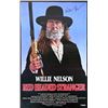 Image 1 : Willie Nelson Signed Red Headed Stranger Poster