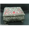 Image 1 : Vintage Japan Metal Trinket Box