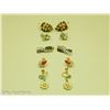 Image 4 : 5 Pairs Rhinestone & Crystal Earrings