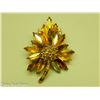 Image 3 : 2 Amber Burst Brooches