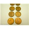 Image 3 : 10 Large Antique Pennies