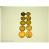 Image 4 : 10 Large Antique Pennies