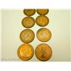 Image 6 : 10 Large Antique Pennies