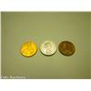 Image 2 : Churchill Coin 1965 & 2 Trade Tokens