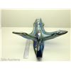 Image 2 : Large Blue Murano Glass Swan 12" x  6" H