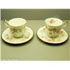 Two Paragon Victoriana Rose Cups