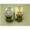 2 Watches - Vintage Bulova Marine Star 97B16 & Casio Fishing Gear Illuminator 4733 AMW-703 Mens Watc