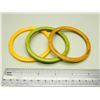 Image 2 : Trio of Bakelite Bangles