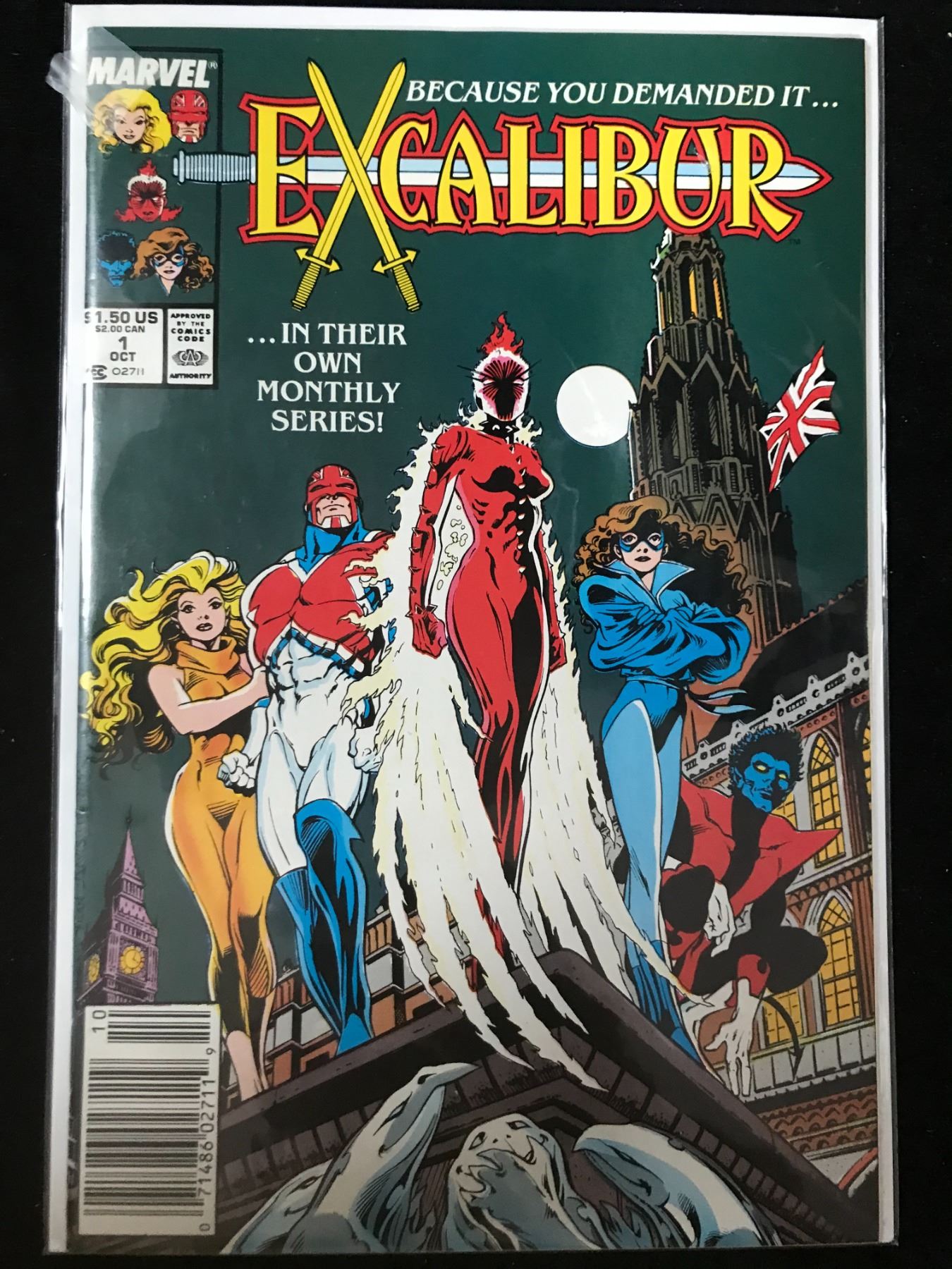 MARVEL COMICS NO.1 EXCALIBUR