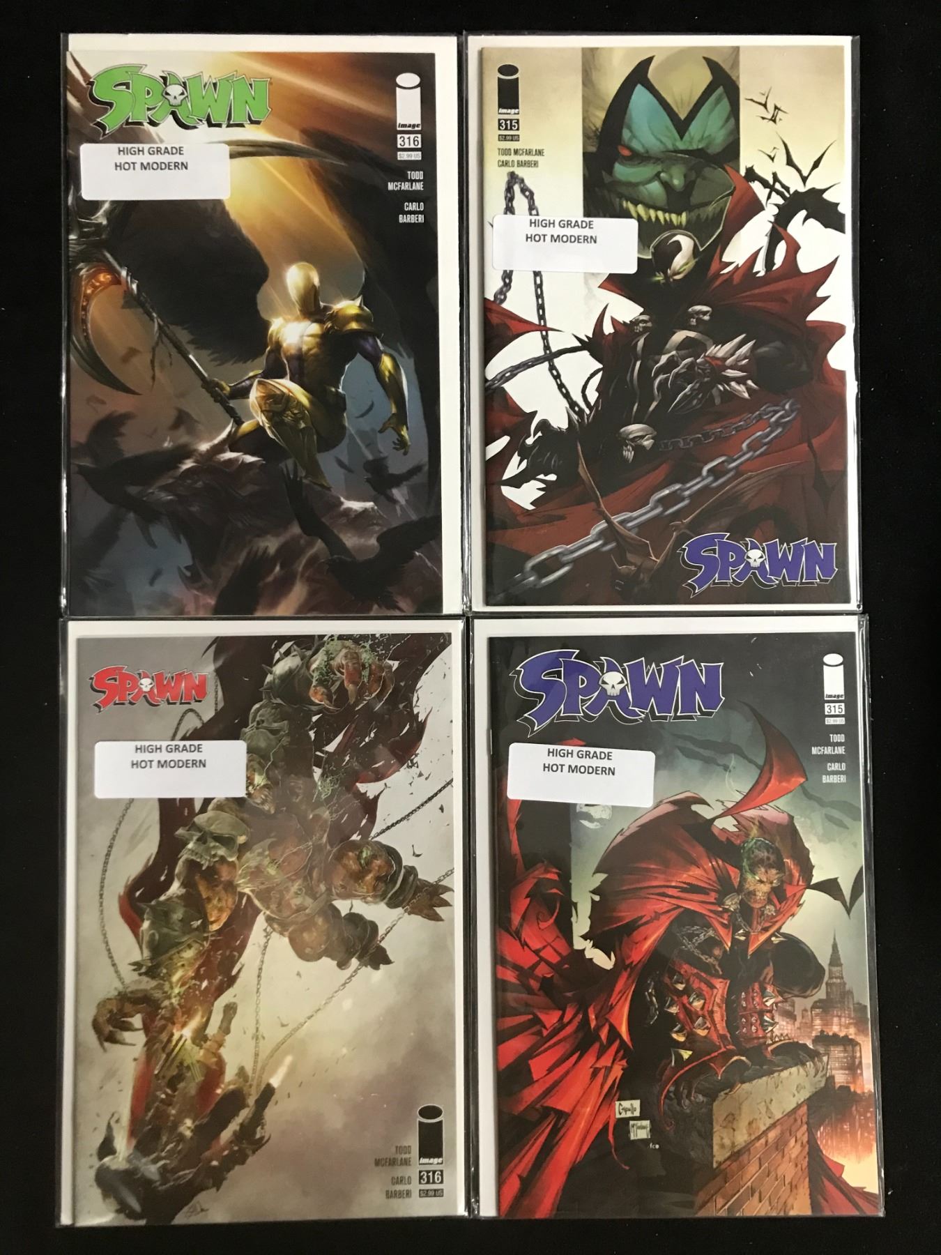 LOT OF SPAWN COMICS (IMAGE COMICS)