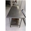 Image 2 : TABLE INOX 72"x30"x34"