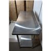 Image 2 : TABLE INOX 60"x24"x34"