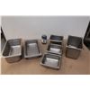 Image 1 : LOT DE 6 CONTENANTS INOX ASST