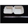 Image 2 : LOT DE 2 PKGS DE "TAKE-OUT" COMPOSTABLE