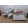 Image 1 : LOT DE "TAKE-OUT" EN ALUMINIUM ASST