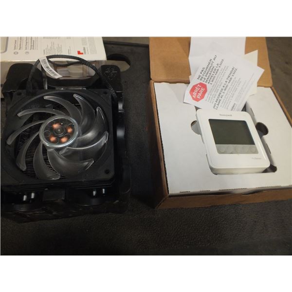 Honeywell Thermostat & Laptop Cooling Fan