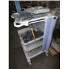 Image 1 : Medical Cart On Wheels w/  Ethernet board and network switches