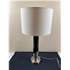 Image 1 : Black & Chrome Like Table Lamp