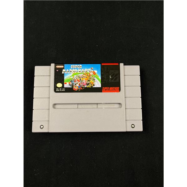 Super Nintendo "Super Mario Kart" Game